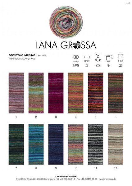Lana Grossa Gomitolo Merino - kleur 011