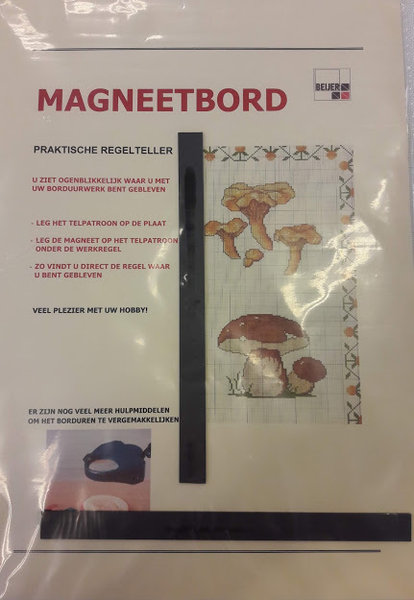Regelteller/ Magneetbord