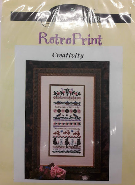 Borduurpakket Just Nan - Retro Print Creativity