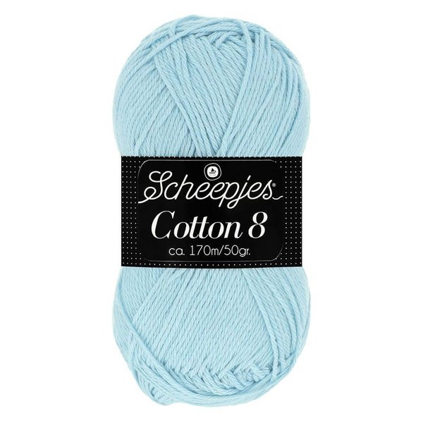Scheepjeswol Cotton8 kleur 652 grijsblauw