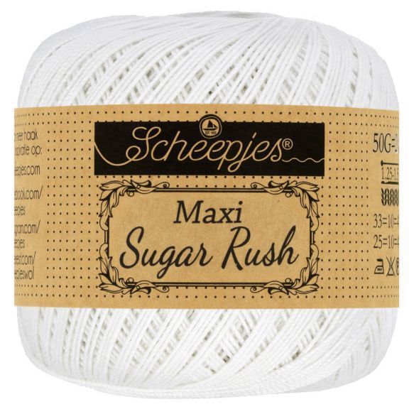 Scheepjeswol Maxi Sugar Rush - kleur 106 - Snow White