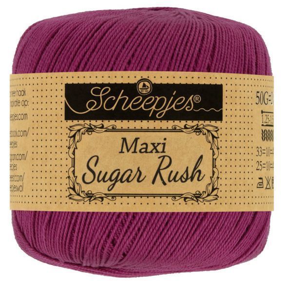 Scheepjeswol Maxi Sugar Rush - kleur 128 - Tyrian Purple