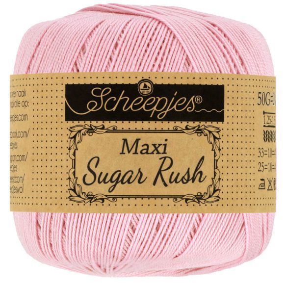 Scheepjeswol Maxi Sugar Rush - kleur 246 - Icy Pink