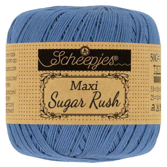 Scheepjeswol Maxi Sugar Rush - kleur 261 - Capri Blue