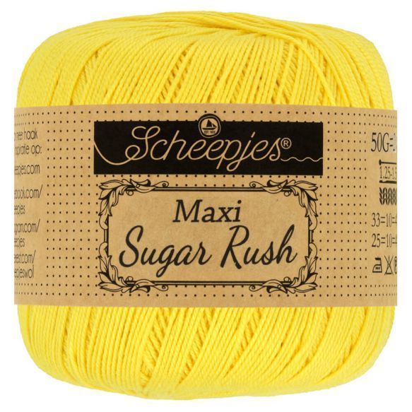 Scheepjeswol Maxi Sugar Rush - kleur 280 - Lemon