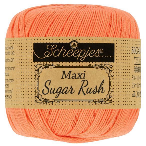 Scheepjeswol Maxi Sugar Rush - kleur 410 - Rich Coral