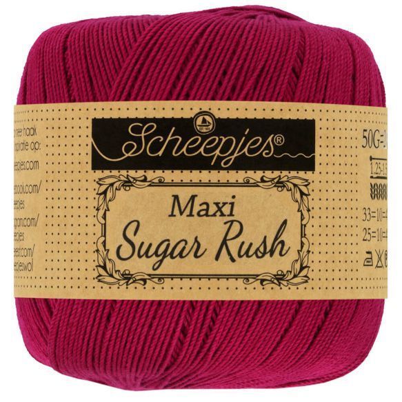 Scheepjeswol Maxi Sugar Rush - kleur 517 - Ruby