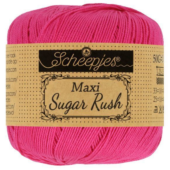 Scheepjeswol Maxi Sugar Rush - kleur 786 - Fuchsia