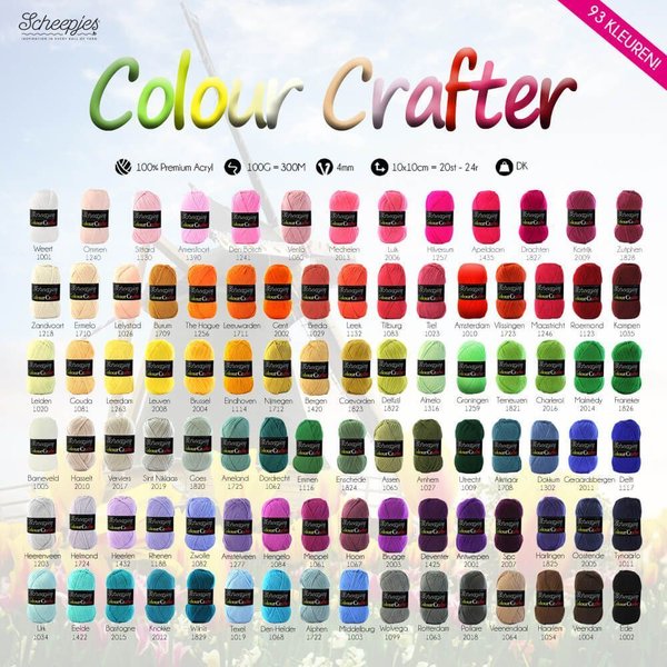 Scheepjeswol Colour Crafter 1001 - Weert