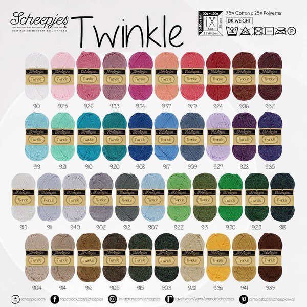 Scheepjeswol Twinkle - kleur 941 - Goud