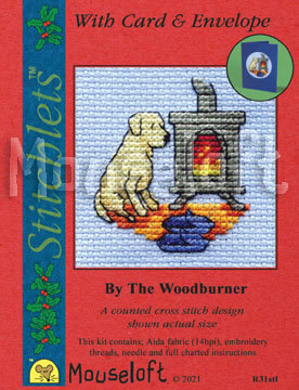 Borduurpakket By The Wooburner - Mouseloft